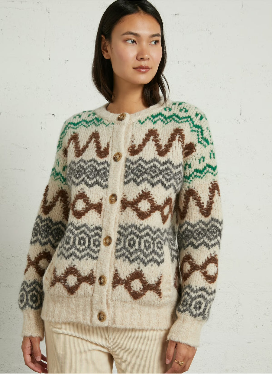 Leon & Harper Maeko button through cardigan