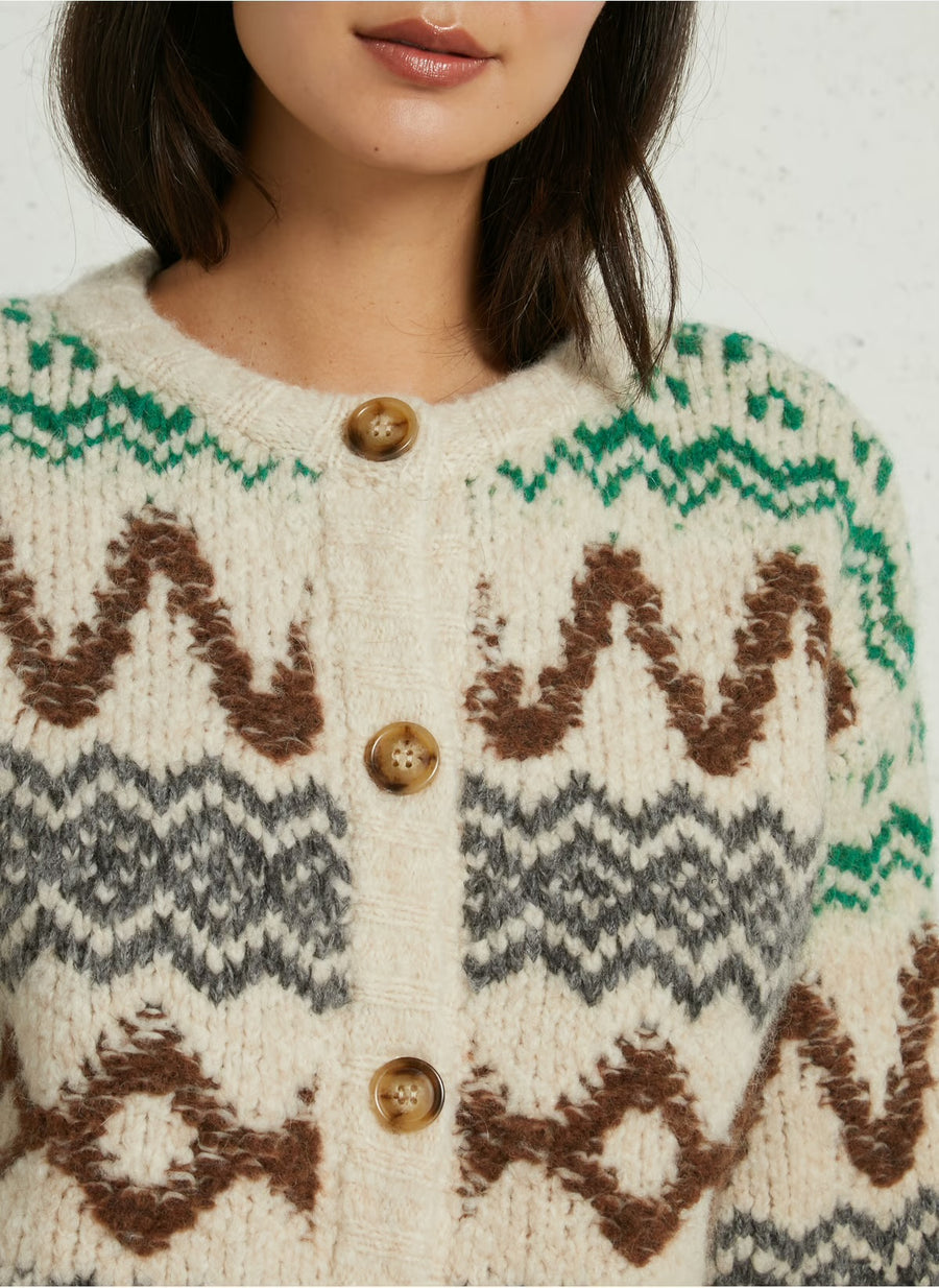 Leon & Harper Maeko button through cardigan