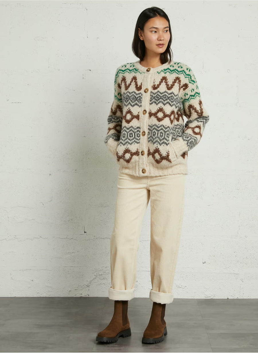 Leon & Harper Maeko button through cardigan