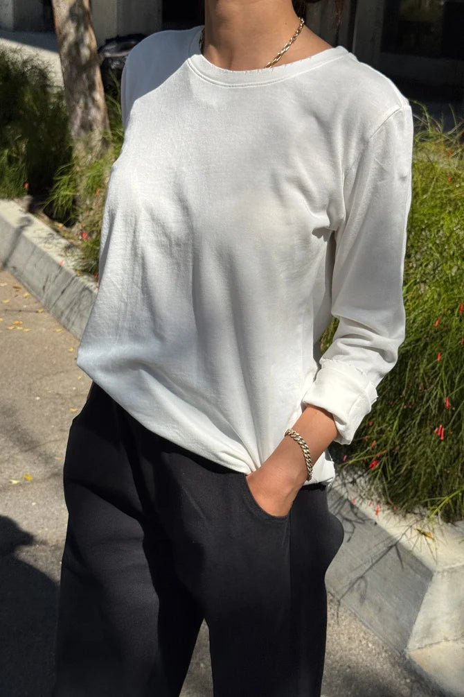 Le Bon Shoppe Everyday long sleeved t shirt - white