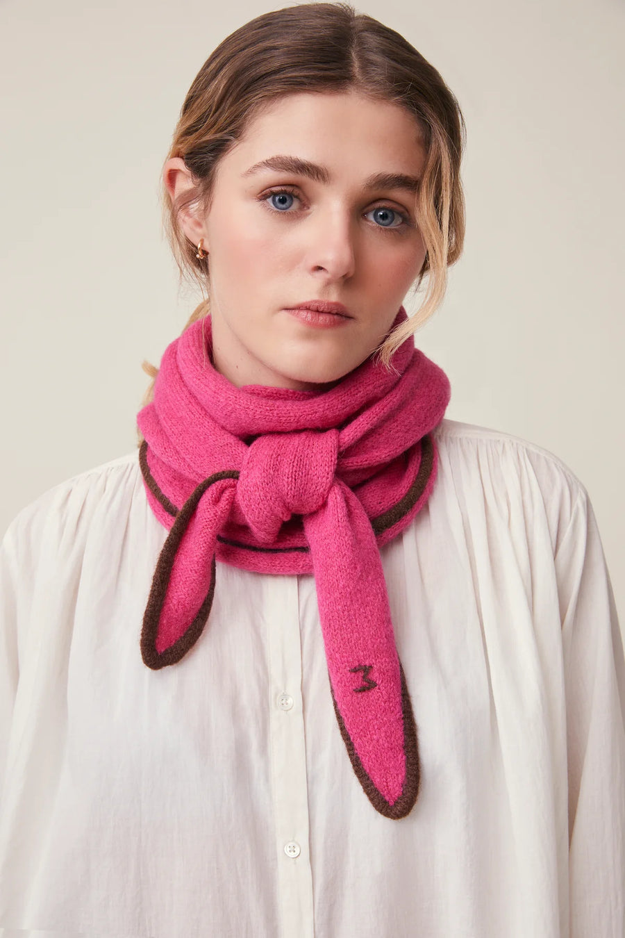Moismont Elly wool scarf / neck chief - 3 colourways