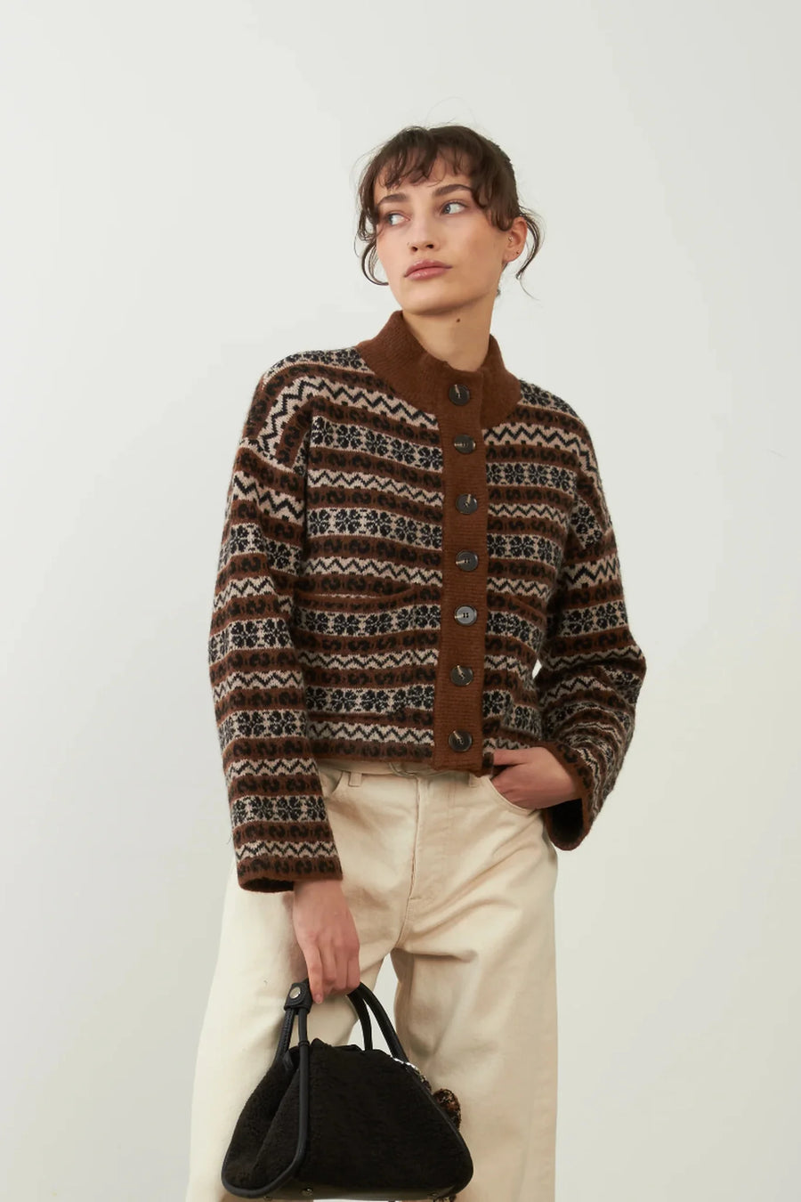 Orfeo Brigette button through cardigan