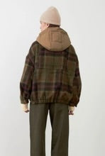 Orfeo Lester check jacket - khaki check