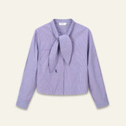 Orfeo Arnold Striped shirt with tie