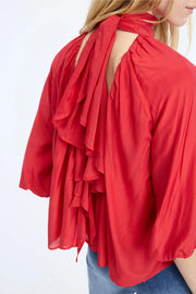 Munthe Calyppa top - red