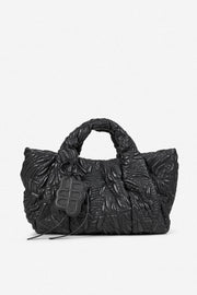 Munthe Lixquilt leather bag - black