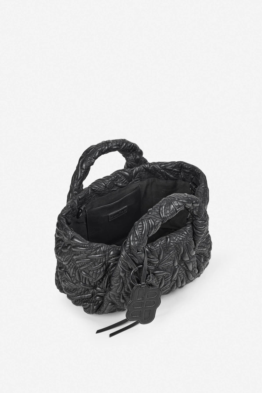 Munthe Lixquilt leather bag - black