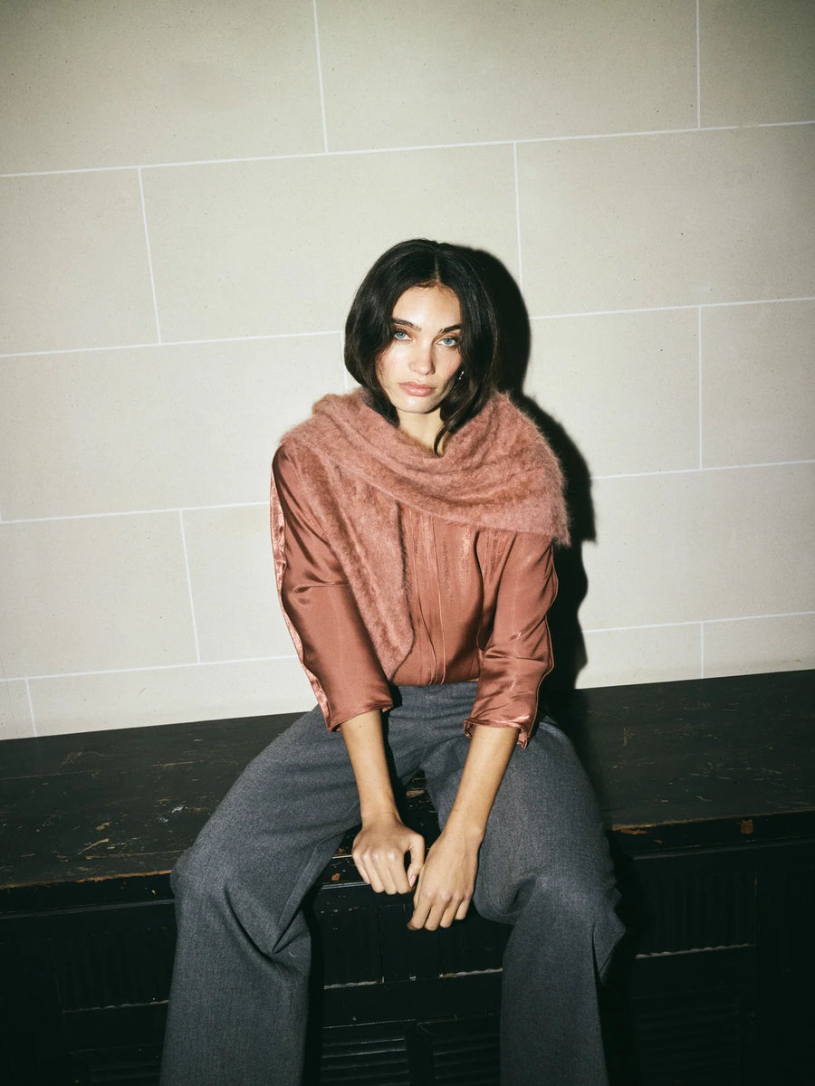 Mos Mosh Leka gloss blouse