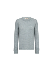 Mos mosh Mape Sophia crew neck  jumper - lead