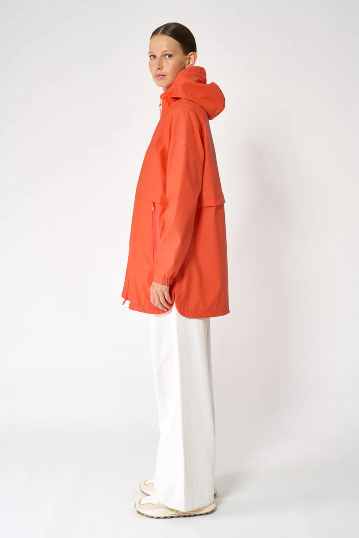 Tanta Brouillard raincoat - Tangarine