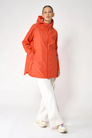 Tanta Brouillard raincoat - Tangarine