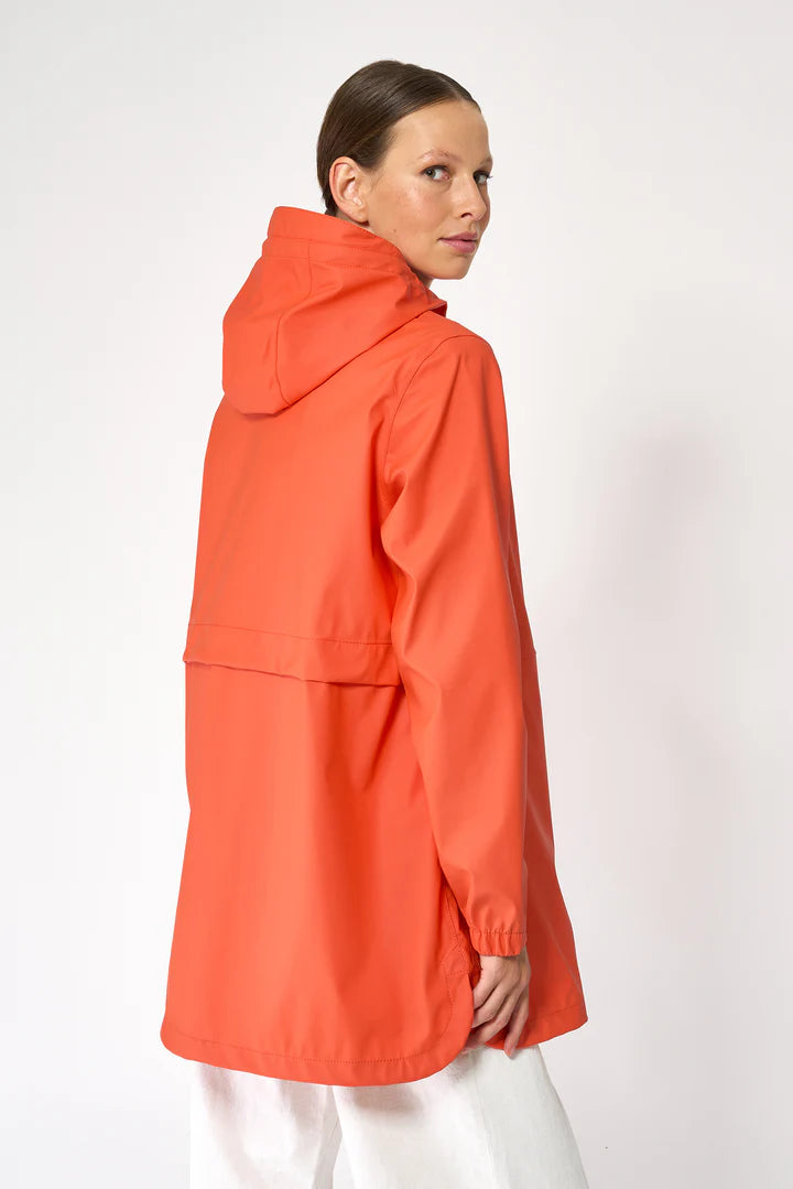 Tanta Brouillard raincoat - Tangarine