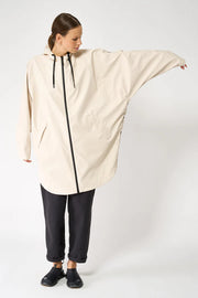 Tanta Sky raincoat- off white