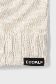 Ecoalf wool gloves - bone melange
