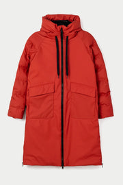 Tanta Rime waterproof coat - red