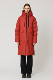 Tanta Rime waterproof coat - red