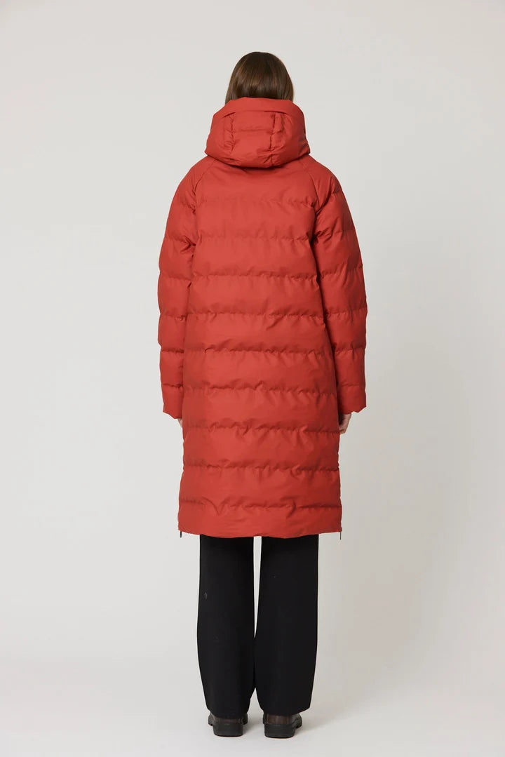 Tanta Rime waterproof coat - red