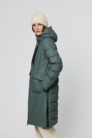Tanta Rime waterproof coat - Balsam green