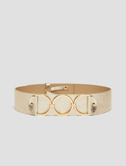Penny Black Lord ring belt - gold