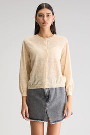 Bellerose Neeta button through cardi - ivory