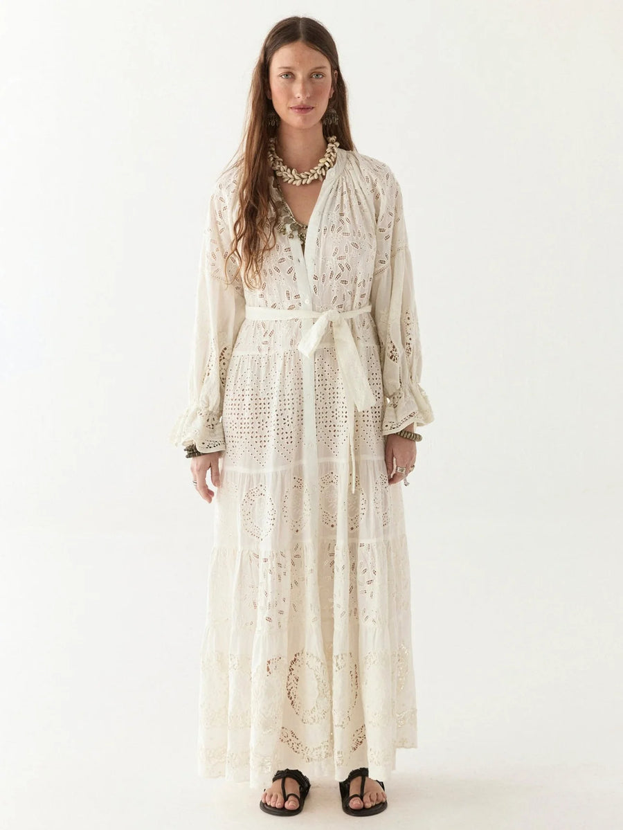 Maison Hotel Lilibet dress - ivory