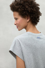 Ecoalf Namur t shirt sleeve jersey- grey marl