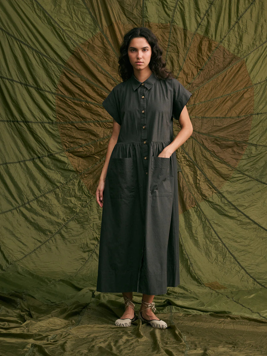 Hod Paris Waren shirt dress - black