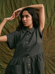 Hod Paris Waren shirt dress - black