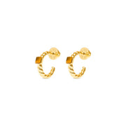 Talis chains Everyday Twist hoops