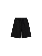 Mos Mosh Emmie linen Bermuda short - black