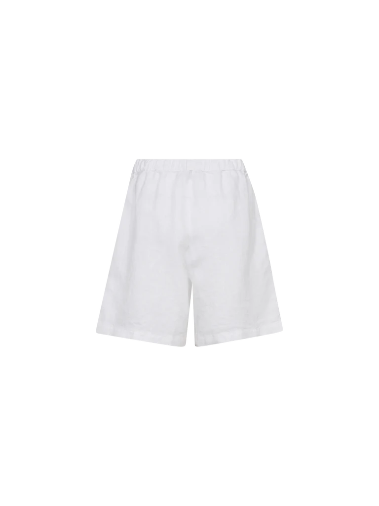 Mos Mosh Emmie linen Bermuda short - white