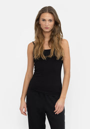 Esme Studios jersey cami top - black
