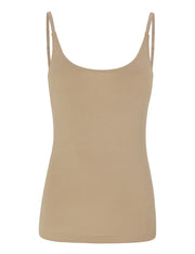 Esme Studios Penelope jersey cami top - nude