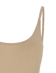 Esme Studios Penelope jersey cami top - nude