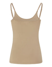 Esme Studios Penelope jersey cami top - nude