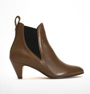 Anonymous Copenhagen Rikley leather boot - dark taupe