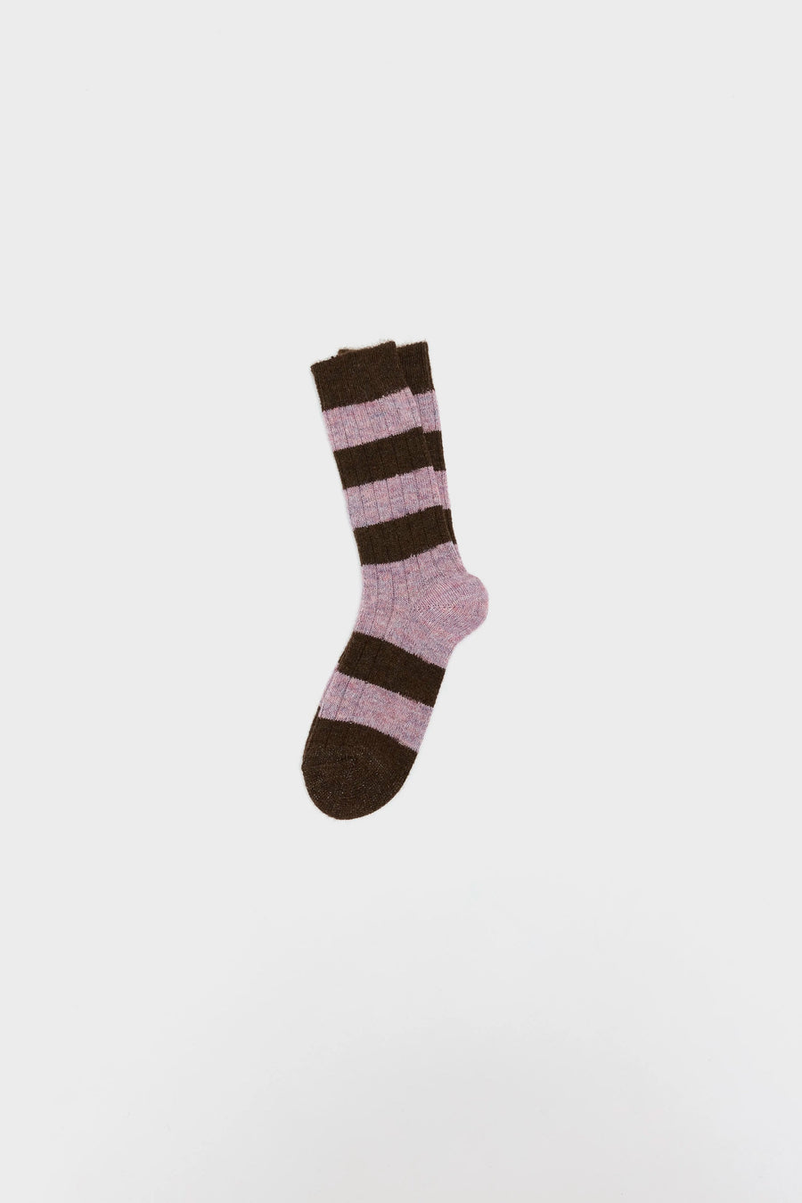 Bellerose Bineau striped socks - chesnut