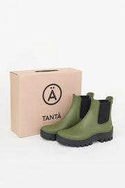 Tanta Prahara rubber boot - green / black