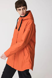 Tanta Snow short waterproof jacket - orange