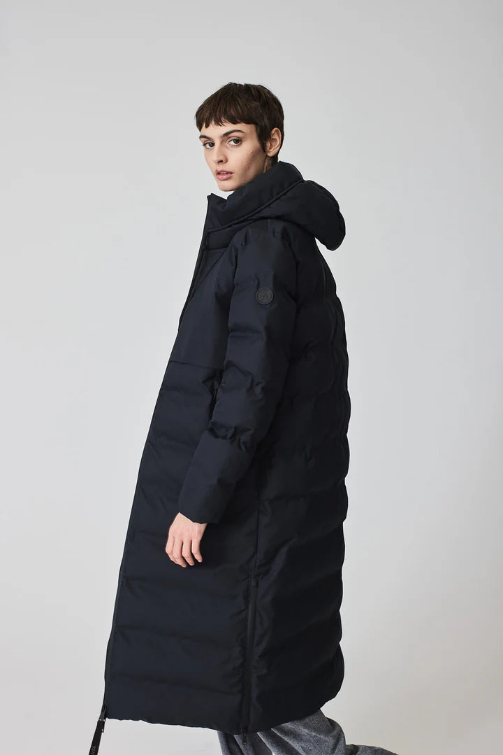 Tanta Snestorm waterproof coat - dark navy