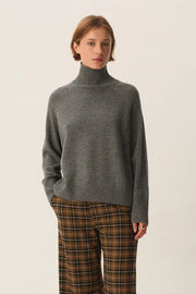 Des Petits Hauts Aramis roll neck jumper - grey