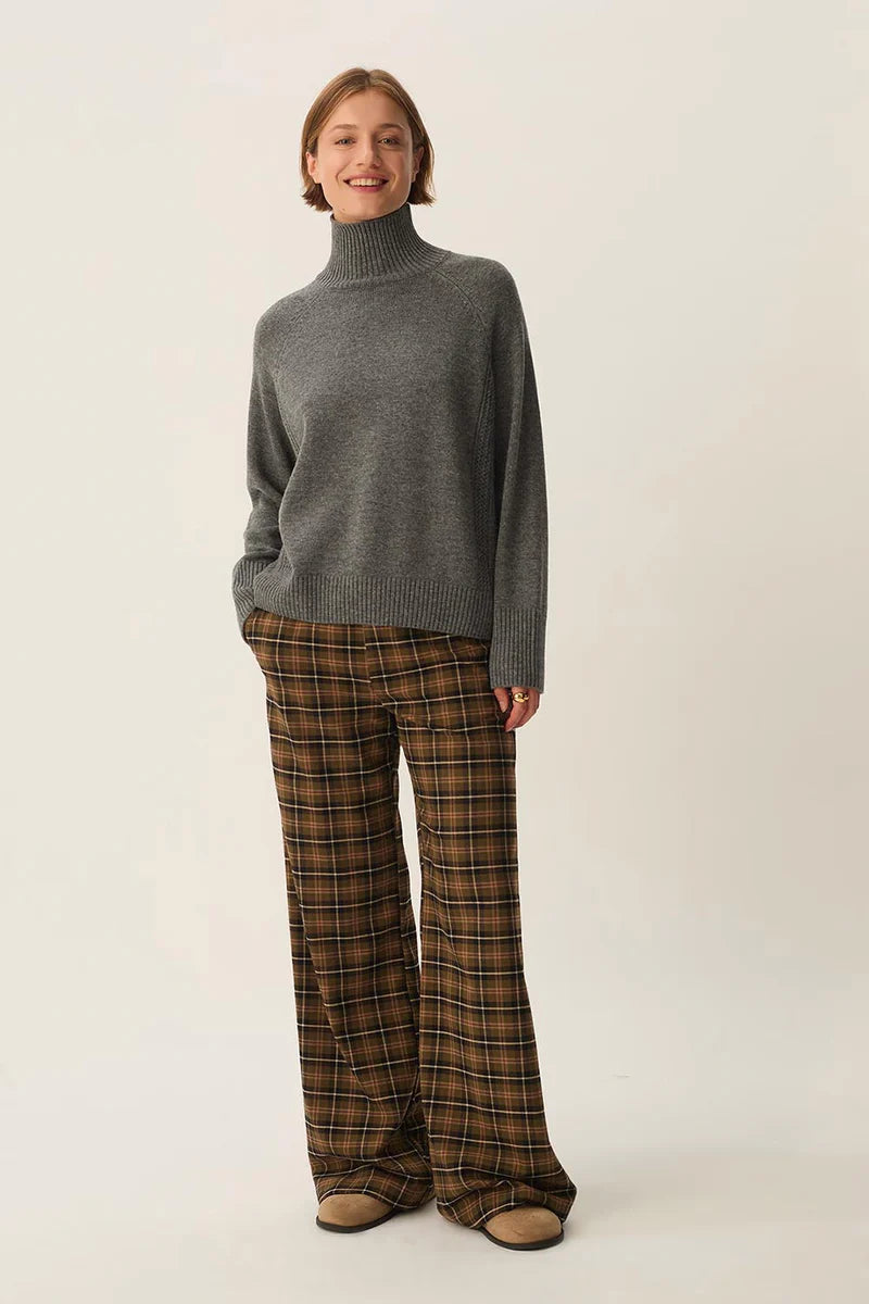 Des Petits Hauts Aramis roll neck jumper - grey
