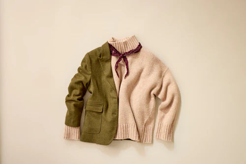 Five Jeans Vania wool blazer - forest