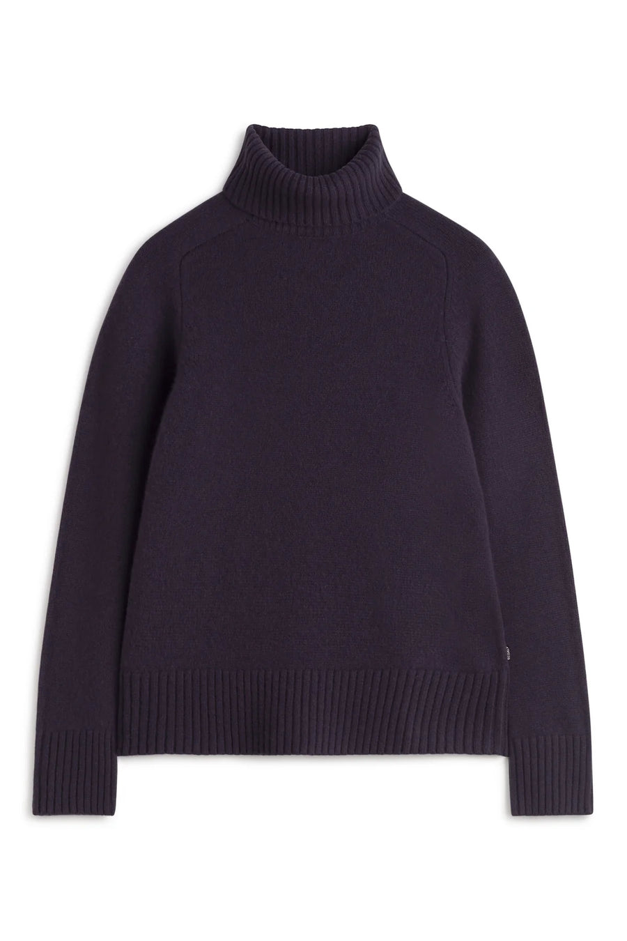Ecoalf Caqui roll neck jumper - blueberry