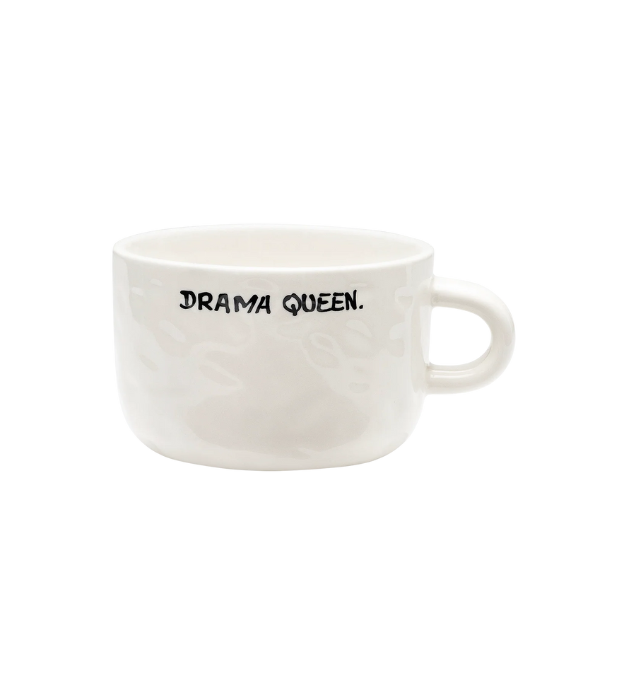 anna + nina Drama Queen cappuccino mug