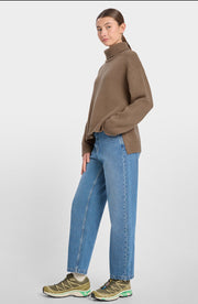 Loreak Isla roll neck jumper - pumpkin