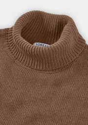 Loreak Isla roll neck jumper - pumpkin