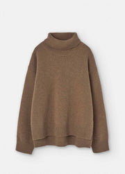 Loreak Isla roll neck jumper - pumpkin