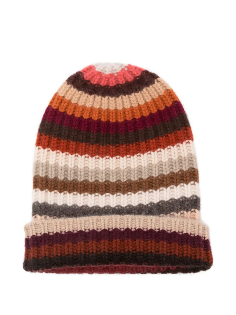 Hurray cashmere “Sailor” beanie - Multi