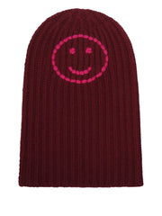 Hurray cashmere “Sailor” beanie - Happy